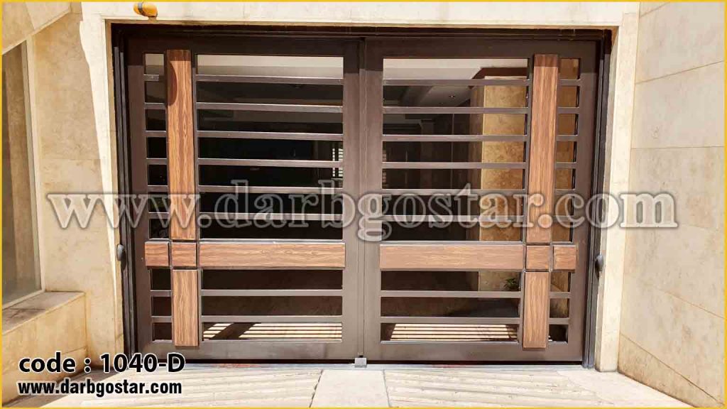 1040-D درب پارکینگ حیاط