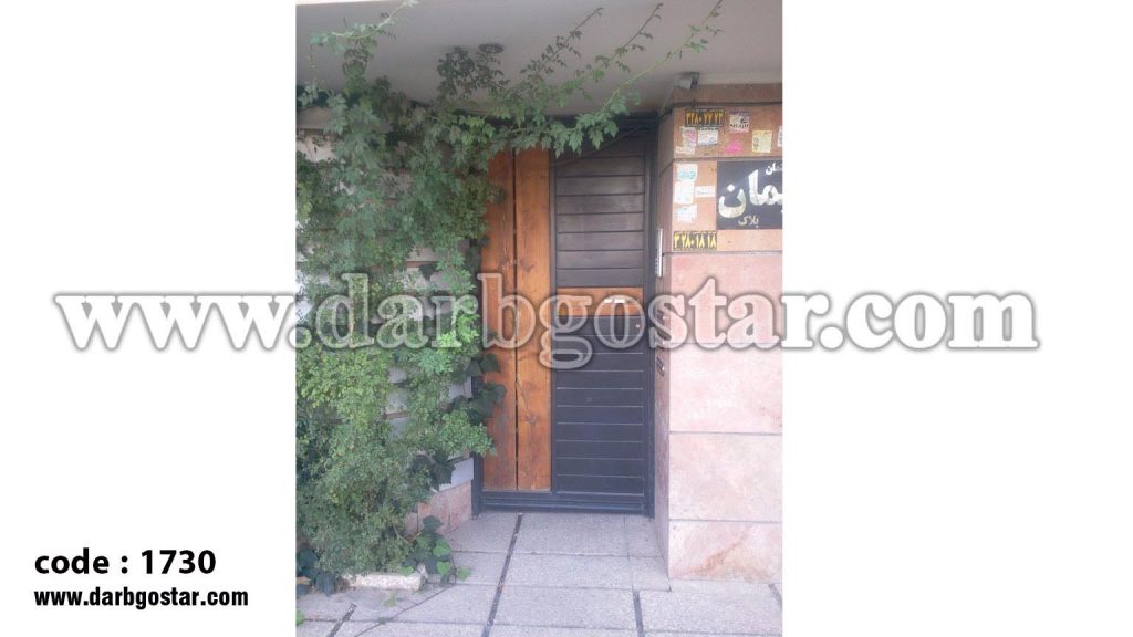درب فلزی تلفیقی با چوب کد درب 1730