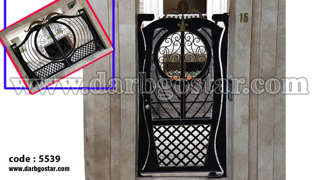 درب حیاط درب خاص کد درب 5539