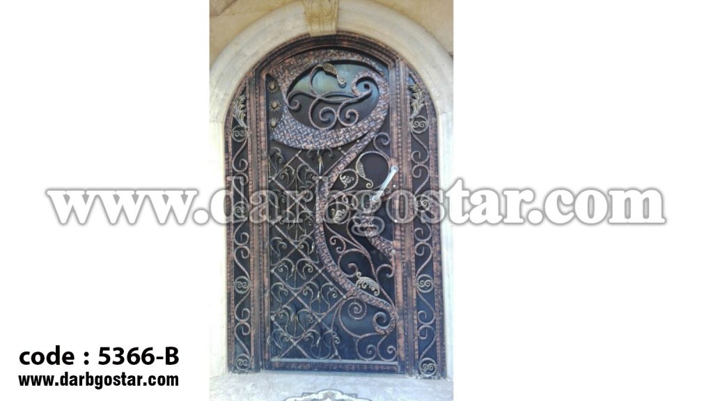 5366-B درب فرفورژه درب فشم
