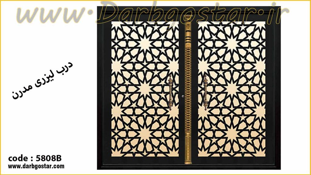 5808B درب آهنی مدرن